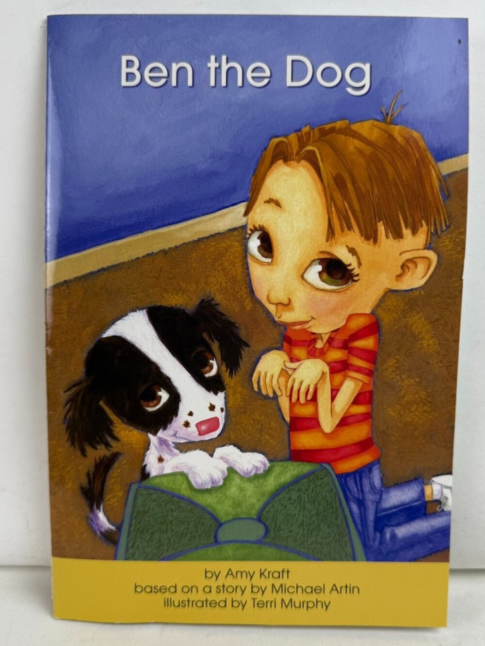 Hooked On Phonics Ben The Dog Steps 13 & 14 Reader Book Amy Kraft Softcover